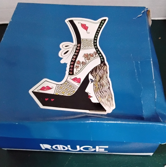 Rouge Milano-56 Mauve Faux Fur Boots Size 8.5 - Picture 10 of 11